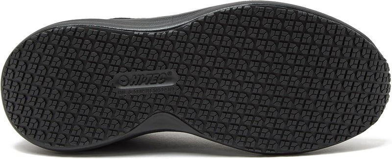 HiTEC Resist SR Runner Mesh Black Non Slip Work Shoes for Women, Comfortable Water Resistant Womens Food Service Sneakers, Medium and Wide Width, Women's Size 6-12 - Image 5